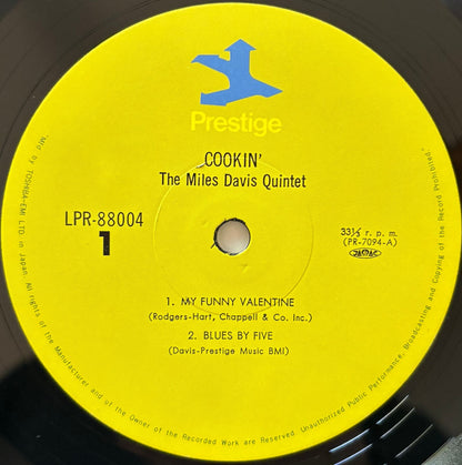 Miles Davis Quintet - Cookin' (1973 Japanese Prestige Mono Vinyl LP)