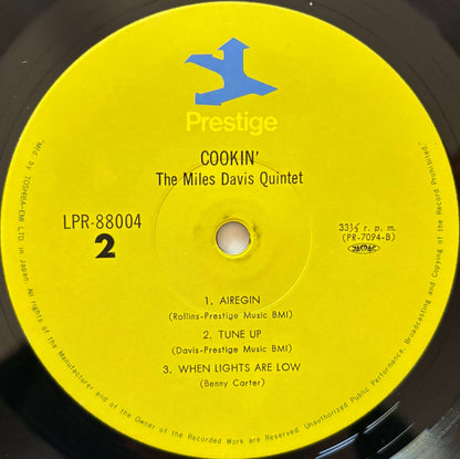 Miles Davis Quintet - Cookin' (1973 Japanese Prestige Mono Vinyl LP)