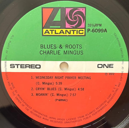 Charles Mingus - Blues & Roots (1972 Japanese Atlantic Vinyl LP)