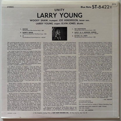 Larry Young - Unity (1981 Japanese King Record GXK-8205 Vinyl LP)