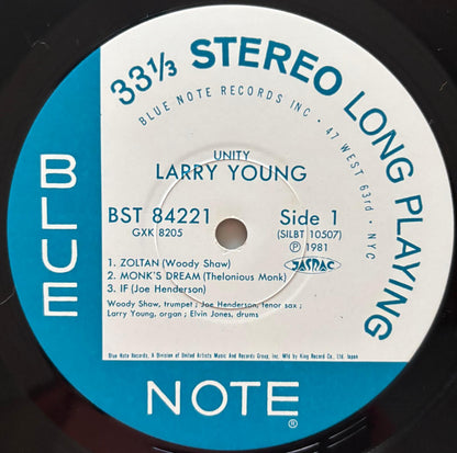 Larry Young - Unity (1981 Japanese King Record GXK-8205 Vinyl LP)