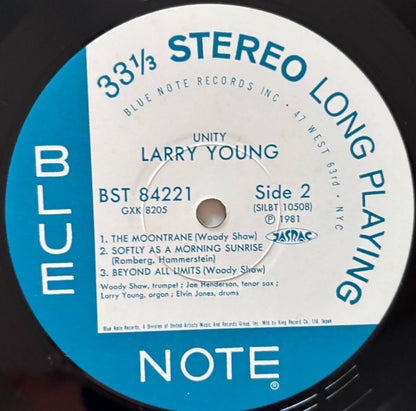 Larry Young - Unity (1981 Japanese King Record GXK-8205 Vinyl LP)