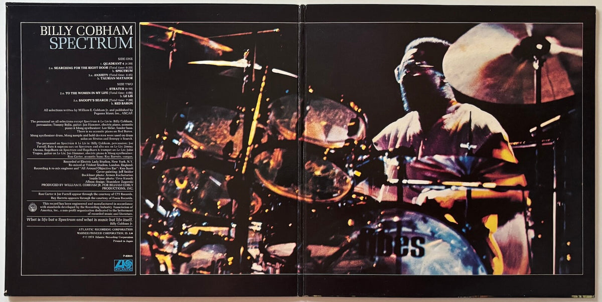 Billy Cobham - Spectrum (1973 Japanese Atlantic Vinyl LP Gatefold)