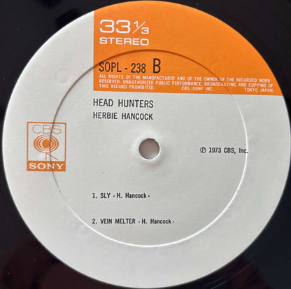 Herbie Hancock - Head Hunters (1973 Japanese CBS/Sony Vinyl LP)