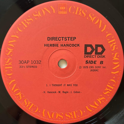 Herbie Hancock - Directstep (1979 Japanese CBS/Sony Direct-to-Disc Vinyl LP)