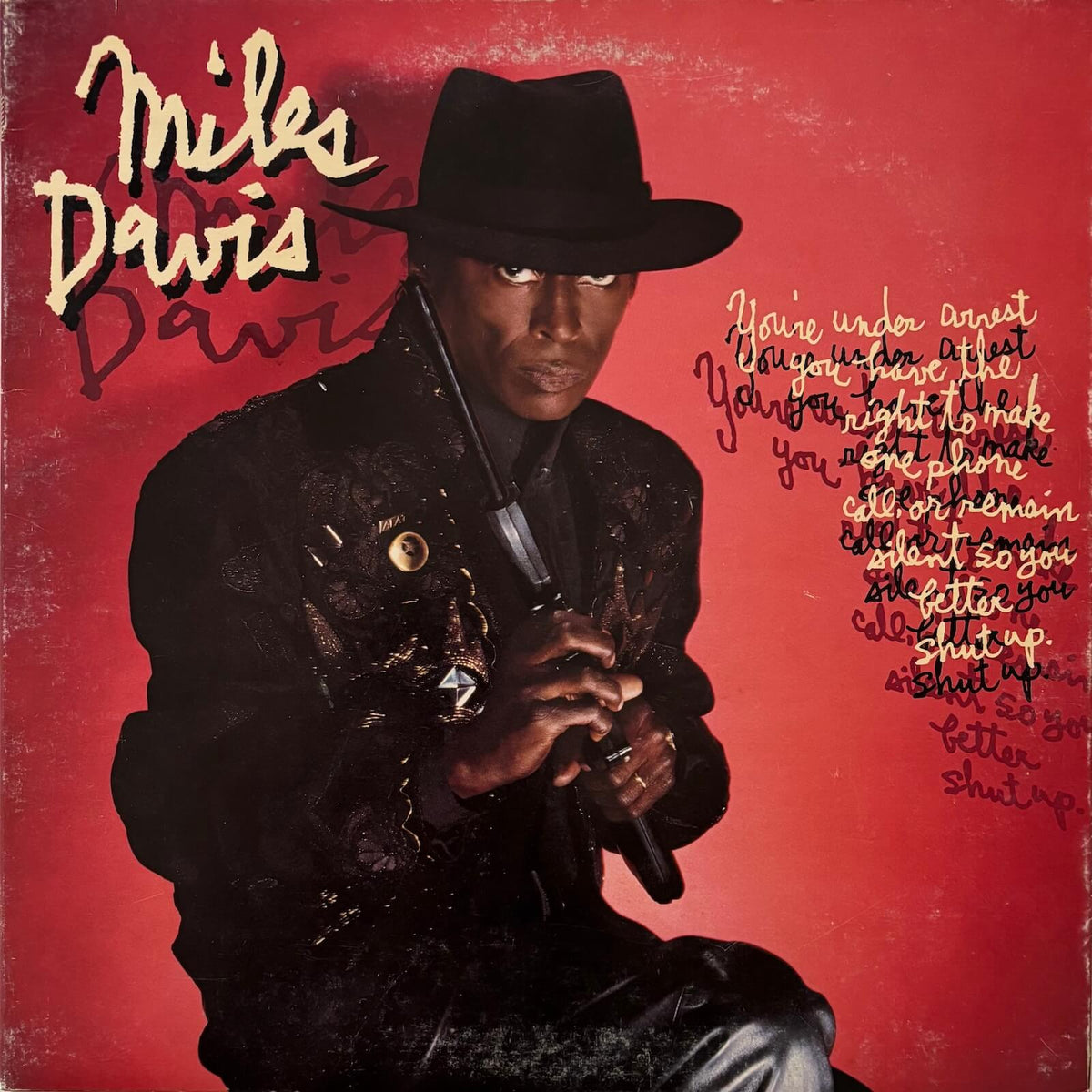 Miles Davis - You're Under Arrest (1985 Japanese CBS/Sony Gatefold Vinyl LP)