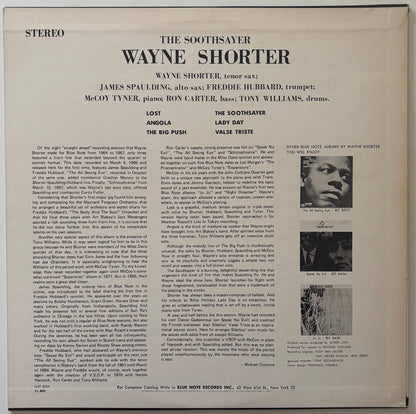 Wayne Shorter - The Soothsayer (1979 Japanese Blue Note Vinyl LP)