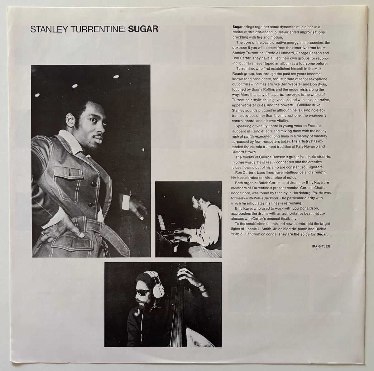 Stanley Turrentine - Sugar (1978 Japanese CTI Vinyl LP)