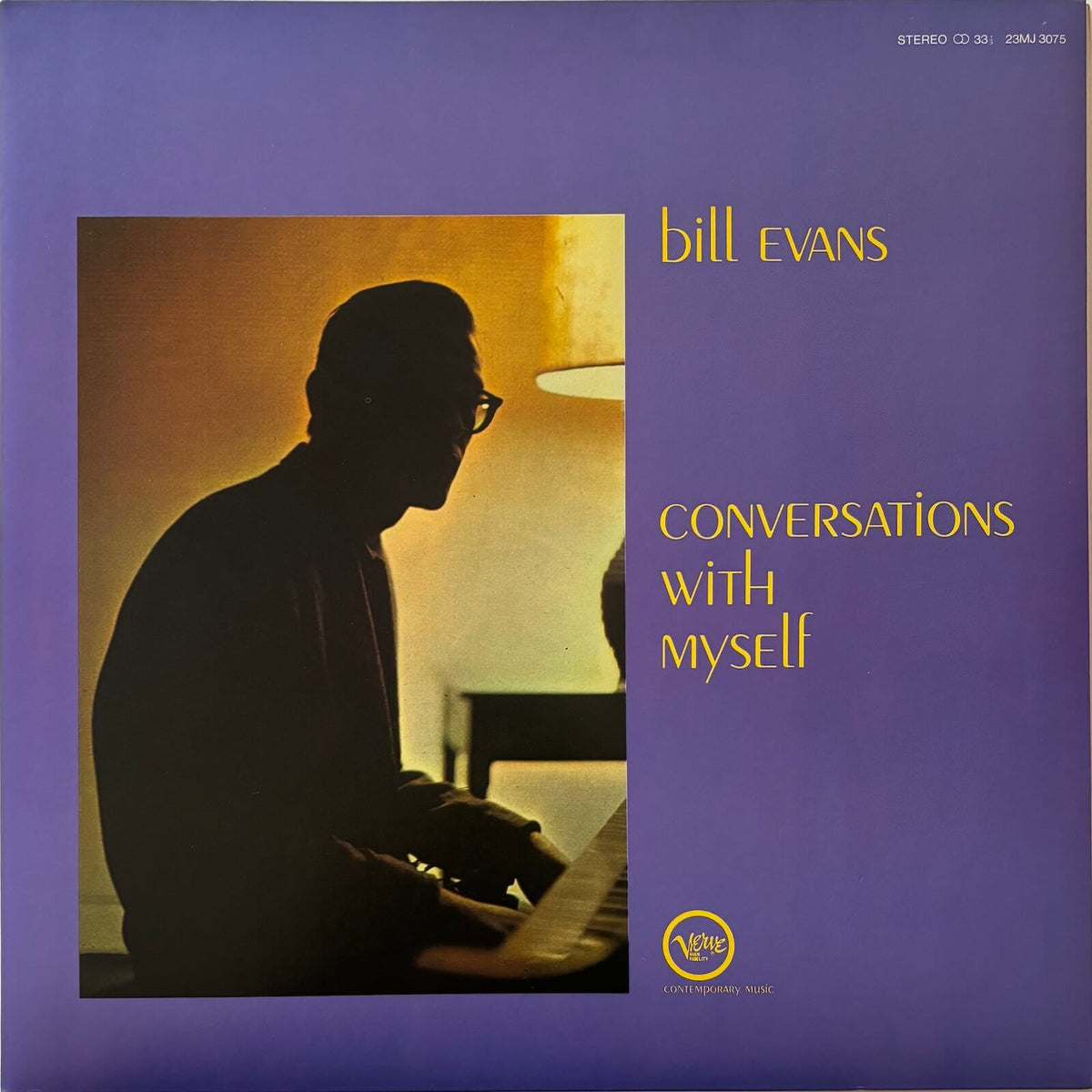 Bill Evans - Conversations with Myself (1981 Japanese Verve Vinyl LP)