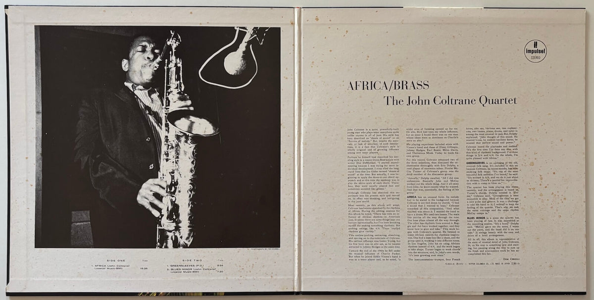 The John Coltrane Quartet - Africa/Brass (1976 Japanese Impulse! Vinyl LP)