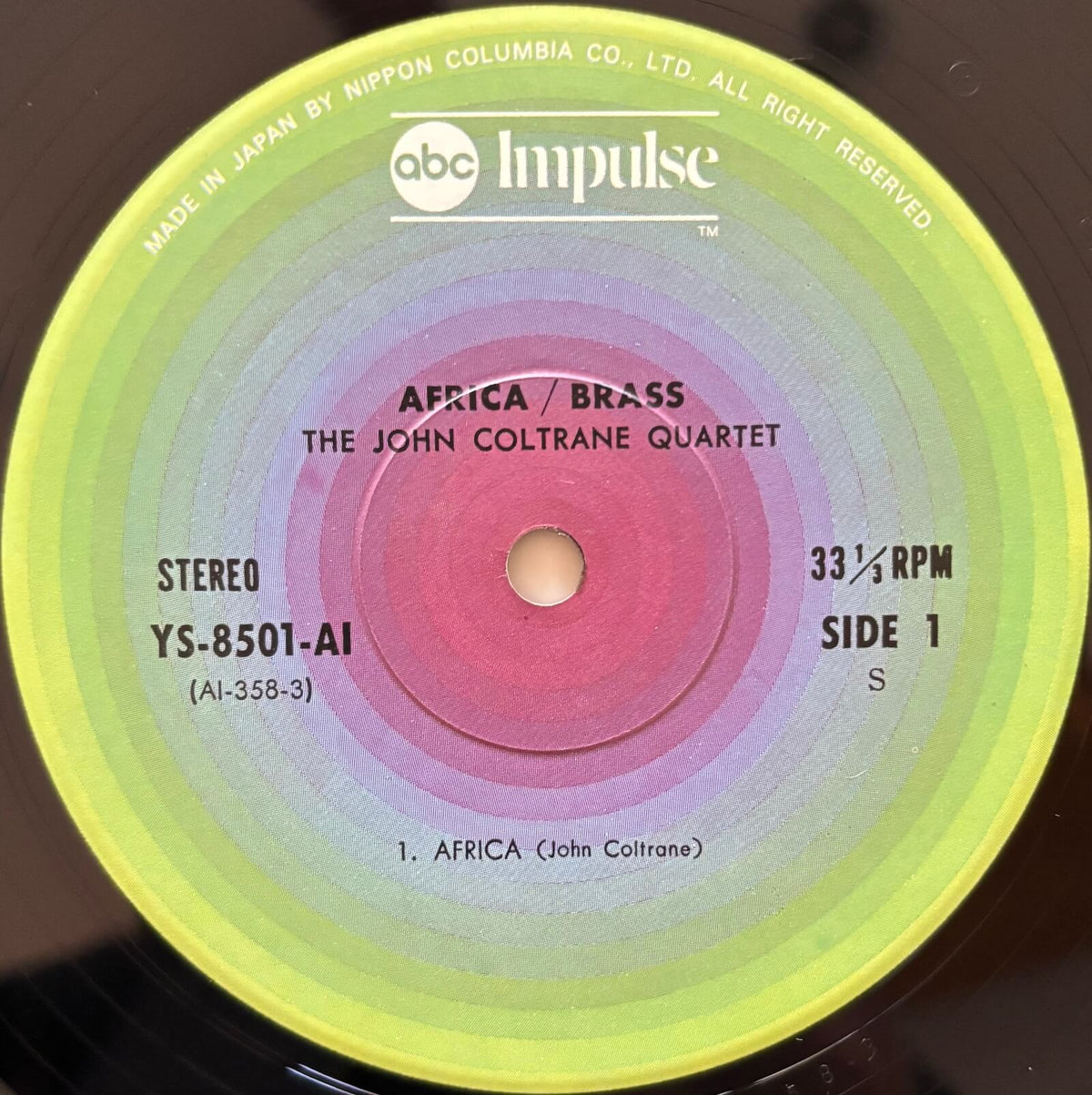 The John Coltrane Quartet - Africa/Brass (1976 Japanese Impulse! Vinyl LP)