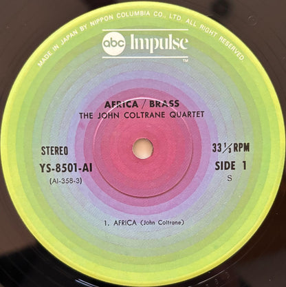 The John Coltrane Quartet - Africa/Brass (1976 Japanese Impulse! Vinyl LP)