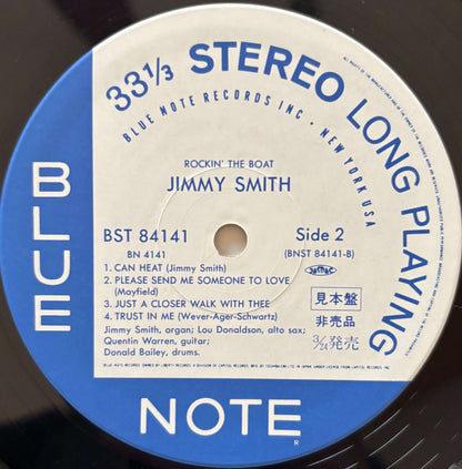 Jimmy Smith - Rockin' the Boat (1993 Japanese Blue Note Vinyl LP)