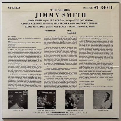 Jimmy Smith - The Sermon! (1992 Japanese Blue Note Vinyl LP)