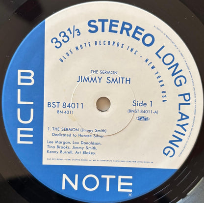 Jimmy Smith - The Sermon! (1992 Japanese Blue Note Vinyl LP)