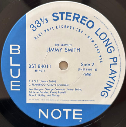 Jimmy Smith - The Sermon! (1992 Japanese Blue Note Vinyl LP)