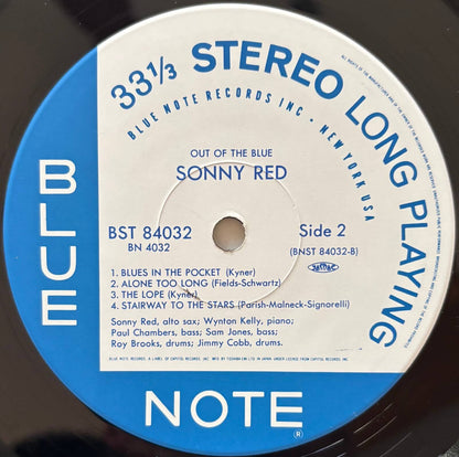 Sonny Red - Out Of The Blue (1989 Japanese Blue Note Stereo LP Limited Edition)