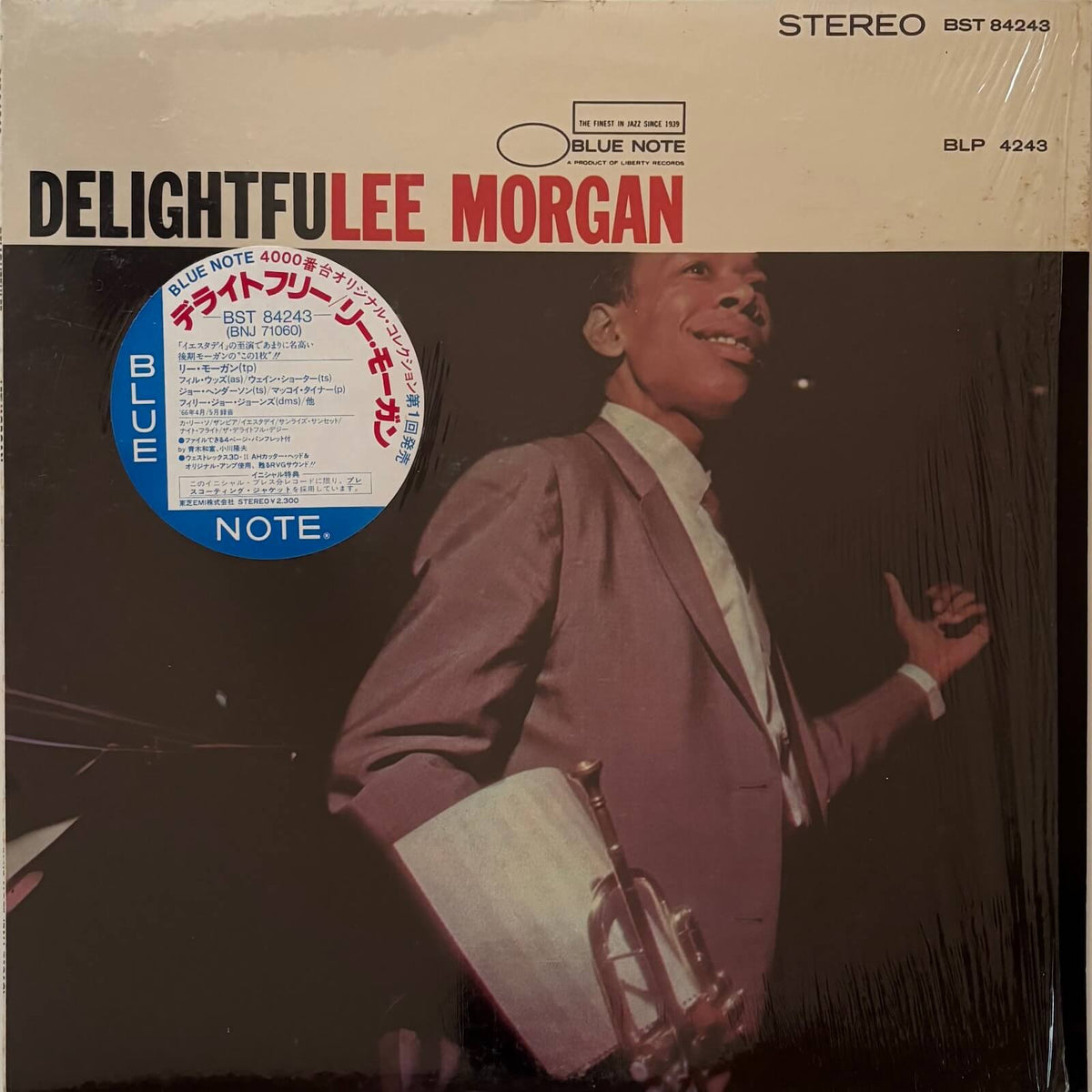 Lee Morgan - Delightfulee (1985 Japanese Blue Note Promo Vinyl LP)