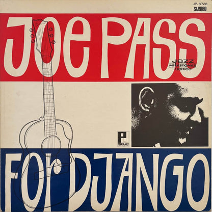Joe Pass - For Django (Japanese Pacific Jazz Stereo Vinyl LP)