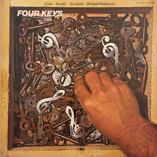 Solal, Konitz, Scofield, Ørsted Pedersen - Four Keys (1980 Japanese MPS Vinyl LP)