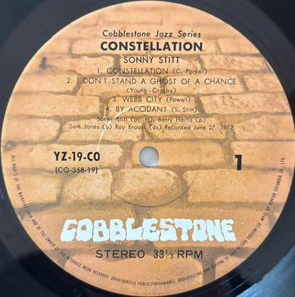 Sonny Stitt - Constellation (1972 Japanese Cobblestone Vinyl LP)
