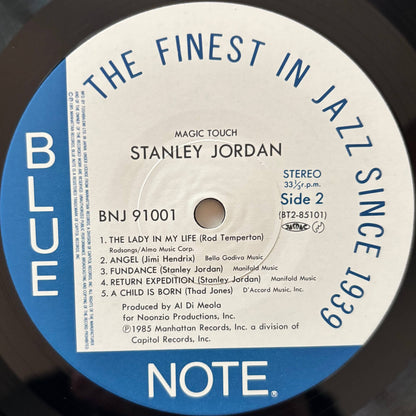 Stanley Jordan - Magic Touch (1985 Japanese Blue Note Vinyl LP)