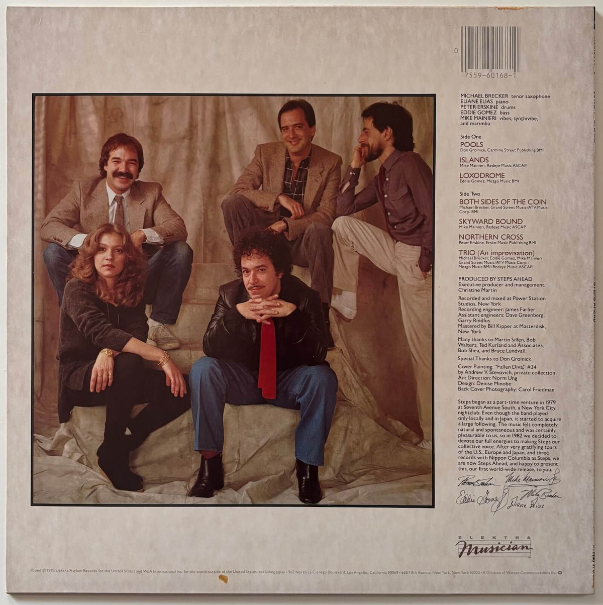 Steps Ahead - Steps Ahead (1983 US Elektra Musician Vinyl LP)