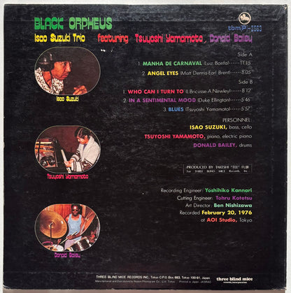 Isao Suzuki Trio - Black Orpheus (1979 Japanese Three Blind Mice Vinyl LP)