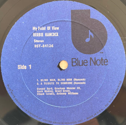 Herbie Hancock - My Point of View (1973 US Blue Note Vinyl LP)