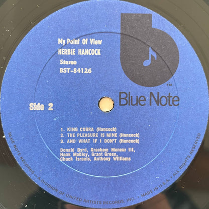 Herbie Hancock - My Point of View (1973 US Blue Note Vinyl LP)