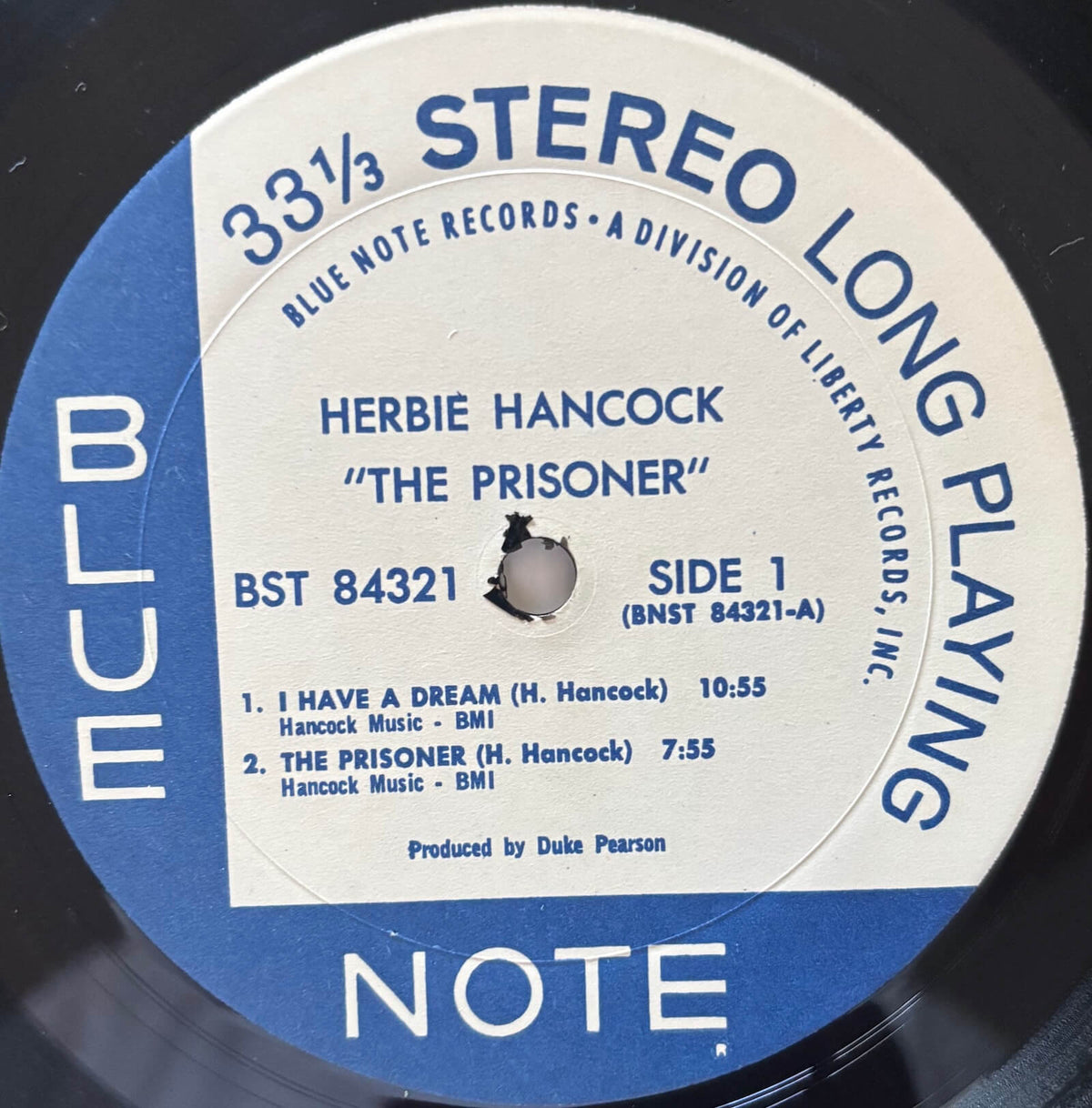 Herbie Hancock - The Prisoner (1970 US Blue Note Vinyl LP)