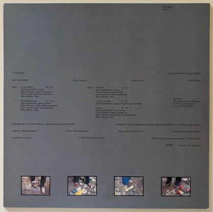 Jack DeJohnette’s Special Edition - Tin Can Alley (1981 German Vinyl LP)