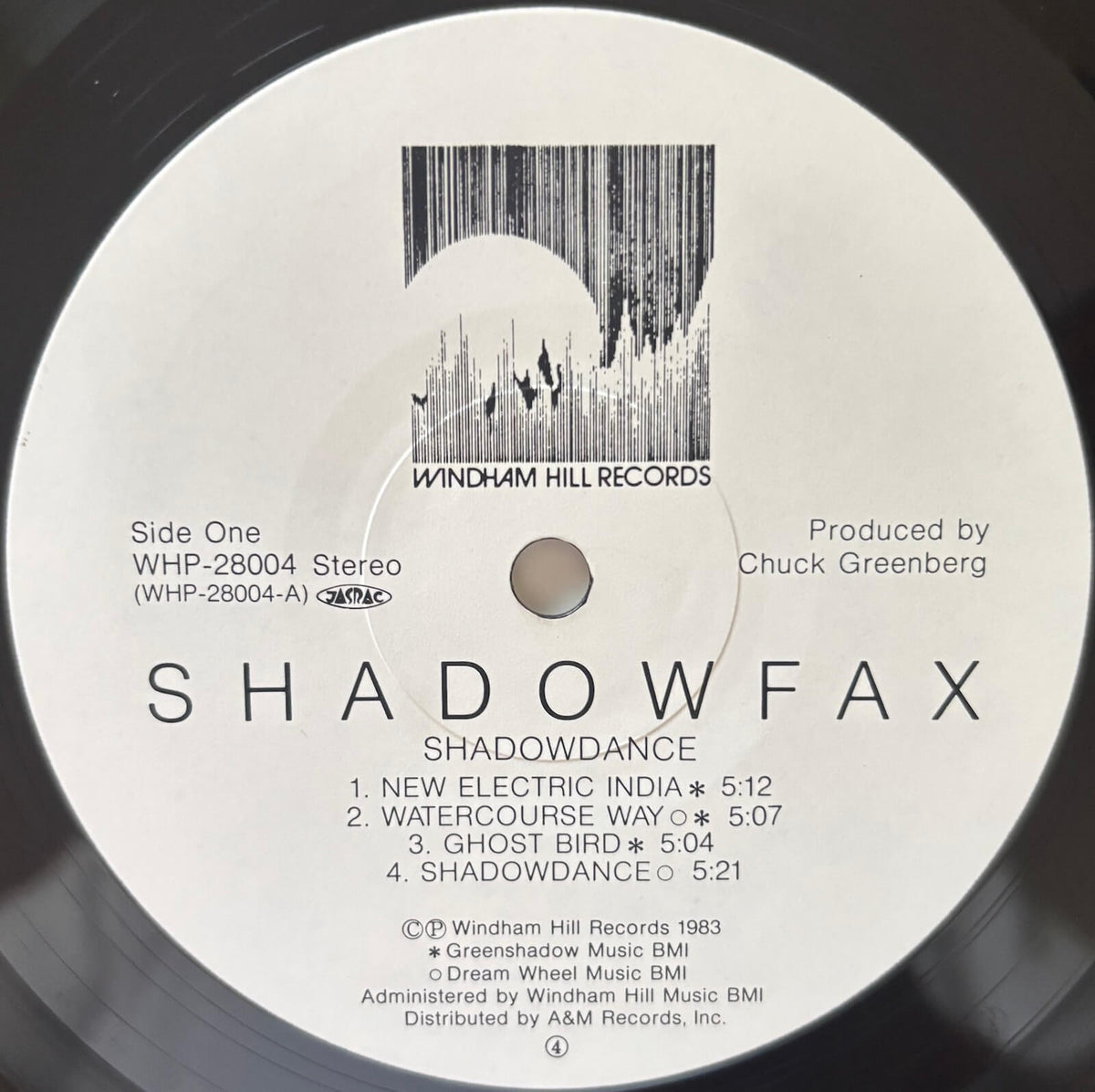 Shadowfax - Shadowdance (1983 Japanese Windham Hill WHP-28004 Vinyl LP)