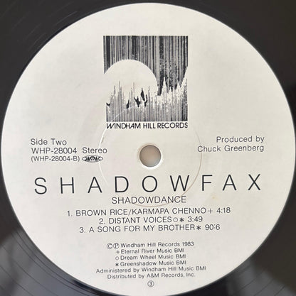 Shadowfax - Shadowdance (1983 Japanese Windham Hill WHP-28004 Vinyl LP)