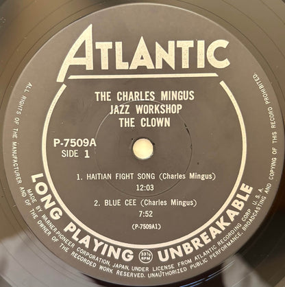 Charles Mingus - The Clown (1976 Japanese Atlantic Mono Reissue Vinyl LP)