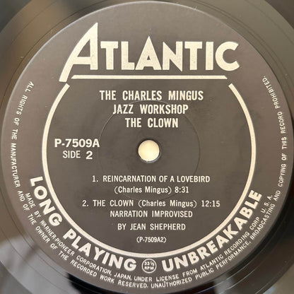 Charles Mingus - The Clown (1976 Japanese Atlantic Mono Reissue Vinyl LP)