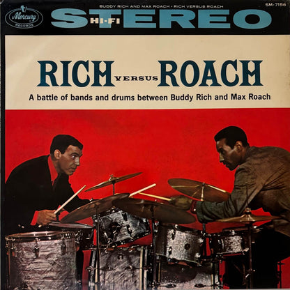 Buddy Rich and Max Roach - Rich Versus Roach (1964 Japanese Mercury Vinyl LP)