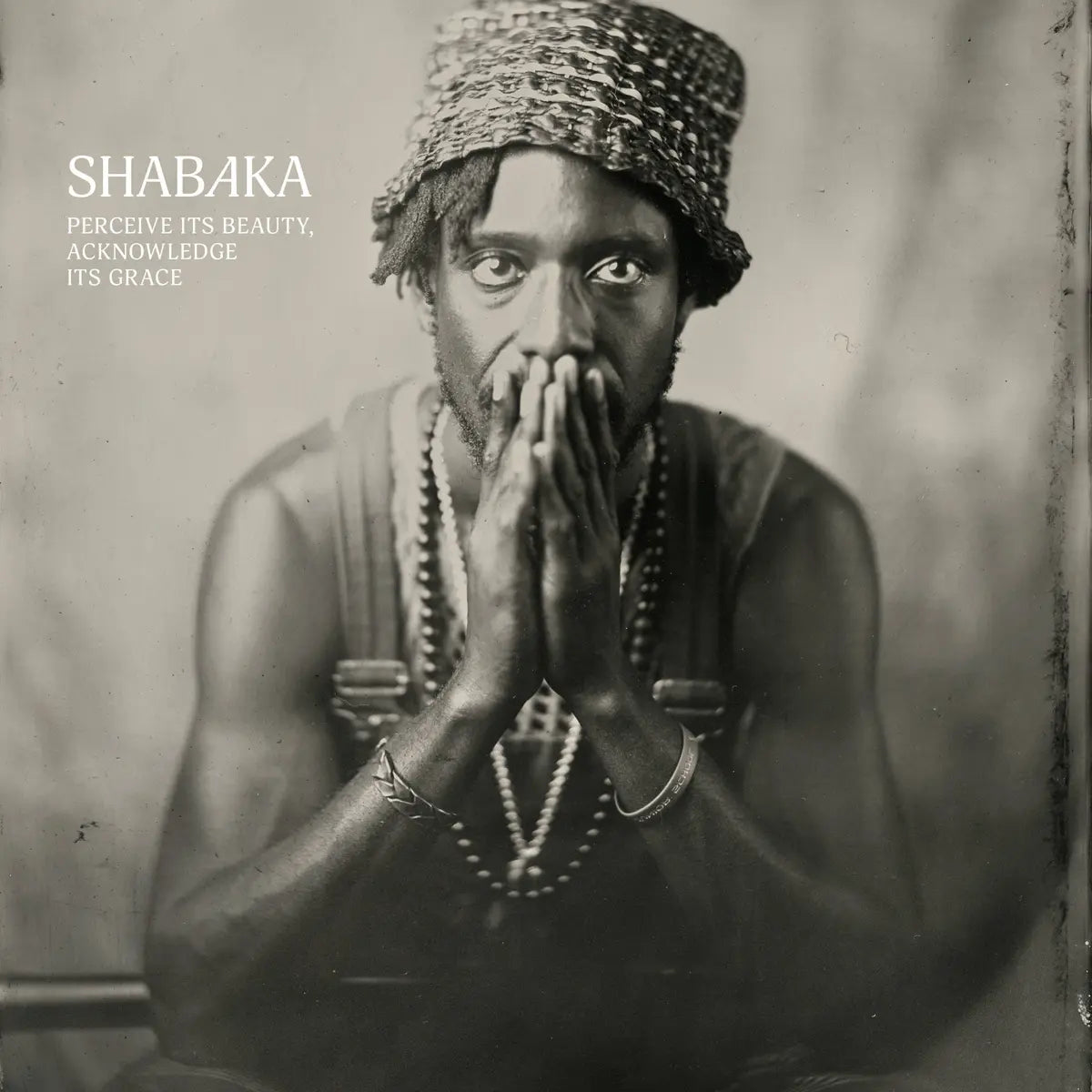 Front cover of vinyl LP album Perceive Its Beauty, Acknowledge Its Grace by Shabaka.