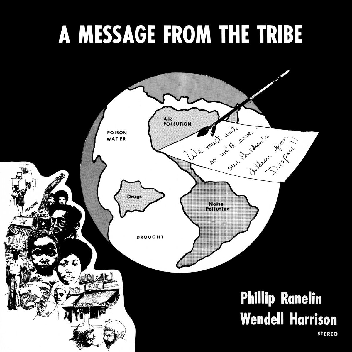 Wendell Harrison & Phil Ranelin - A Message From The Tribe (2022 Now-Again Vinyl LP)