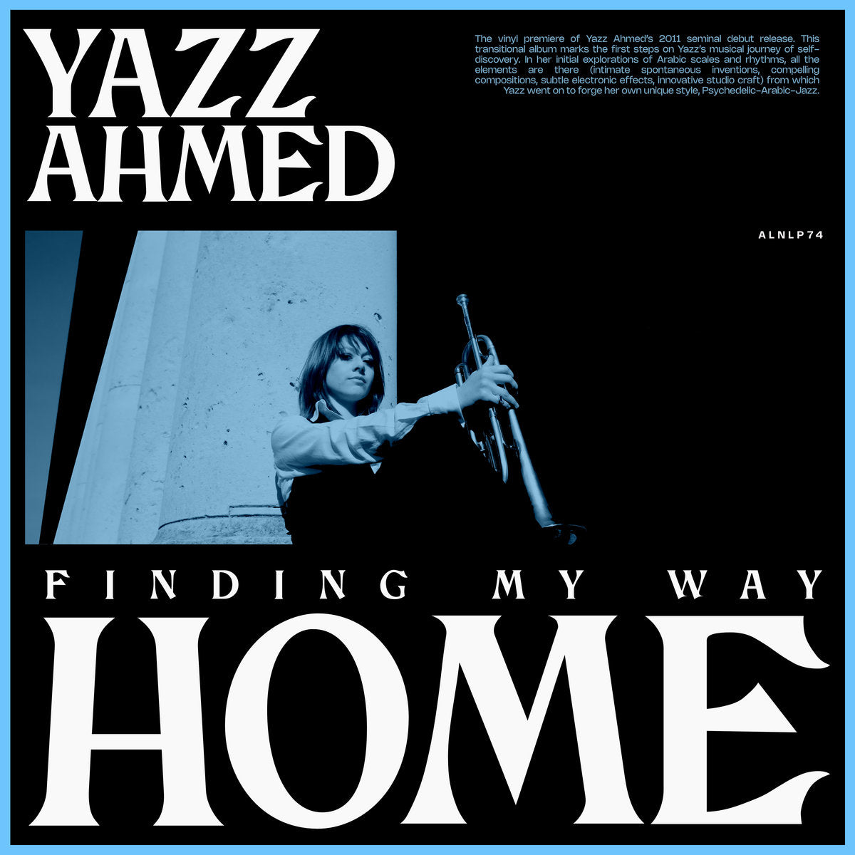 Yazz Ahmed - Finding My Way Home (2024 Night Time Stories Light Blue Vinyl LP, Numbered)