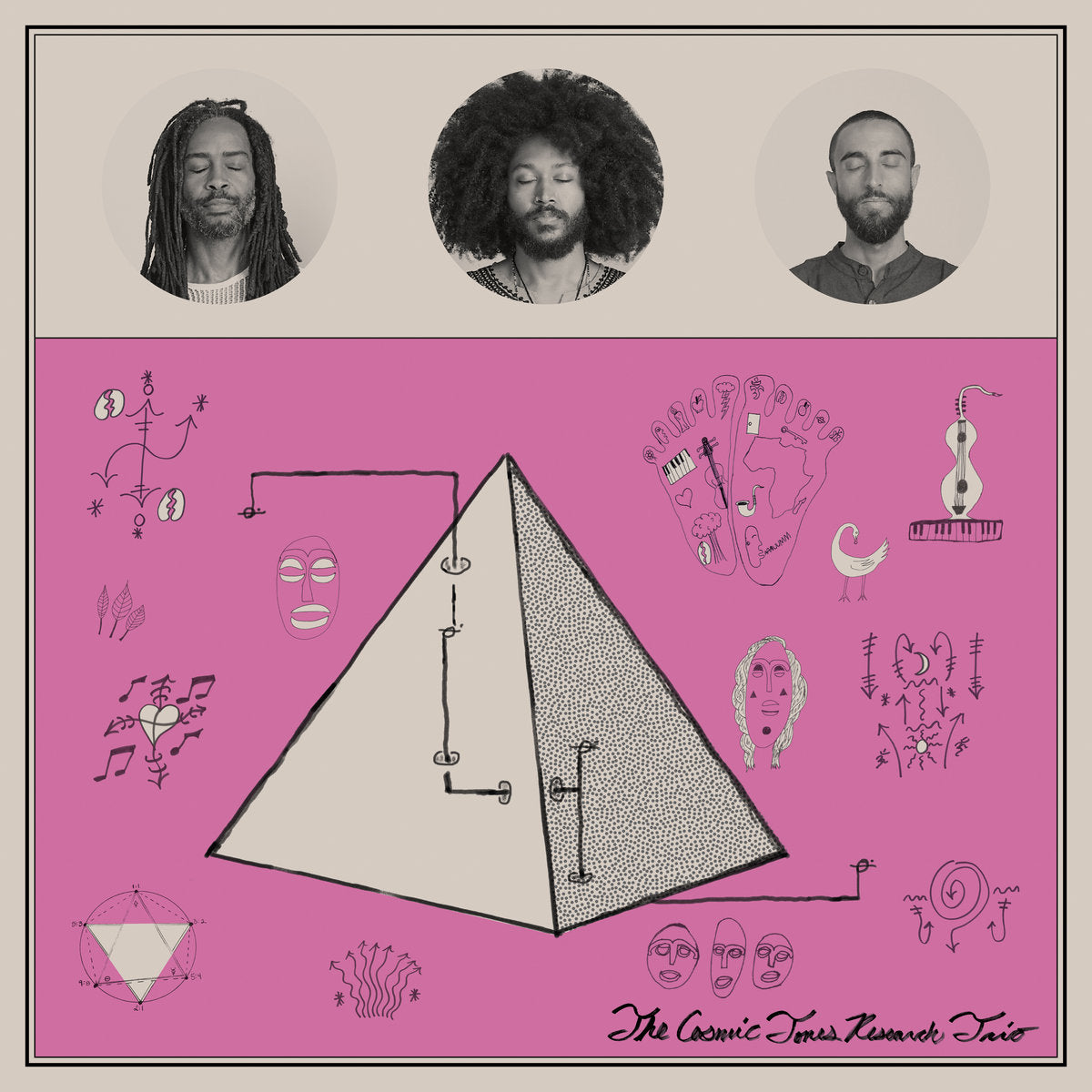 The Cosmic Tones Research Trio - All Is Sound (2024 US Pyramid Records Vinyl LP)
