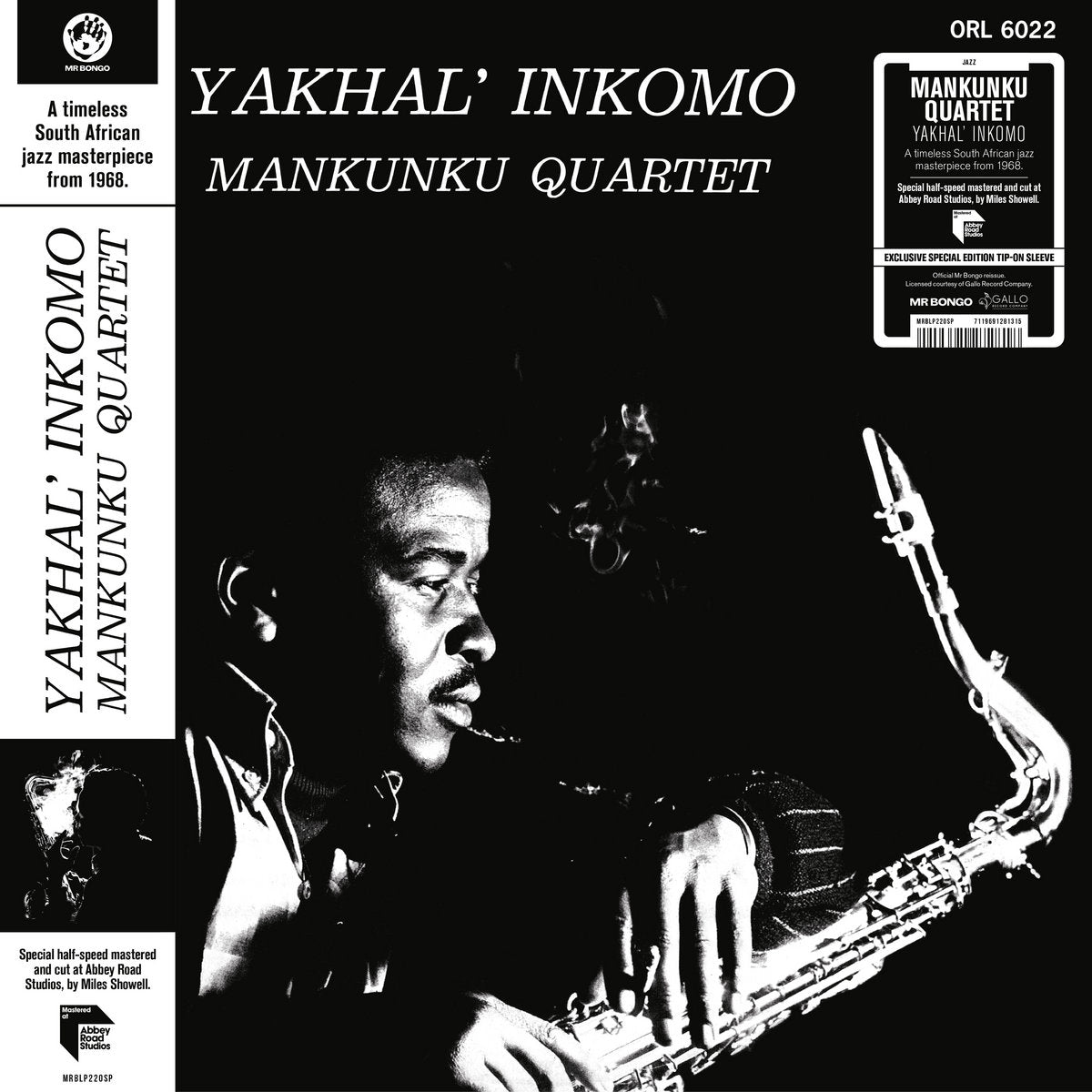 Mankunku Quartet - Yakhal' Inkomo (2021 Mr Bongo Half-Speed Master LP with Obi)